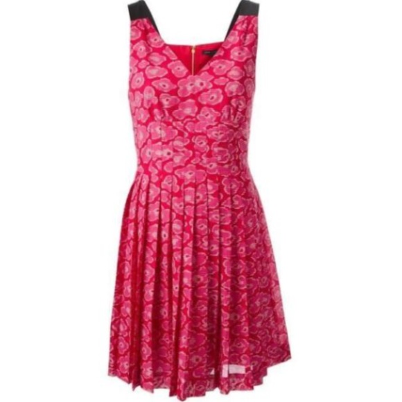 Marc Jacobs Dresses & Skirts - Marc Jacobs 'Cas' Silk Cotton Dress Red Multi 10